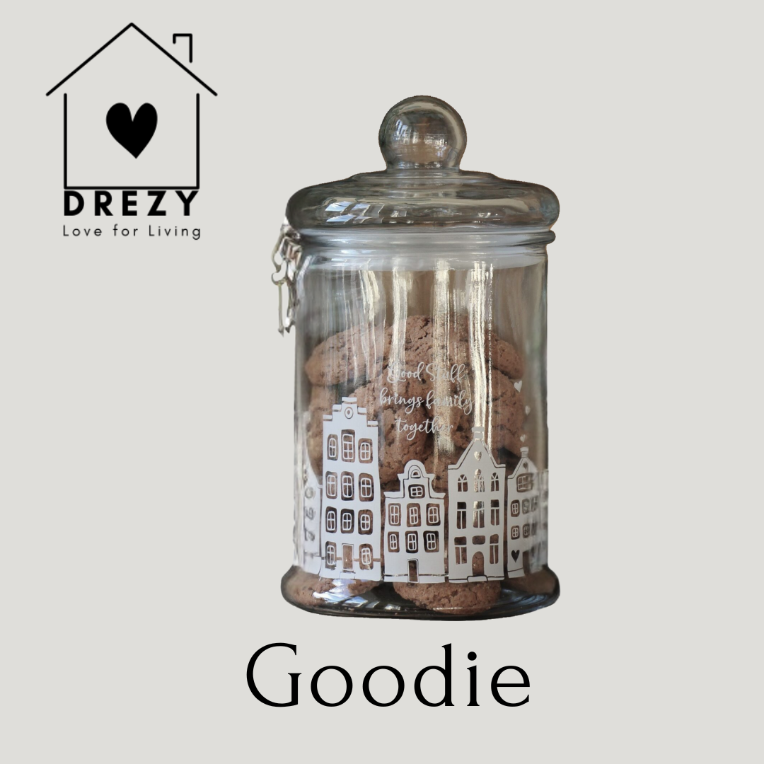 Goodie | Glazen voorraad pot