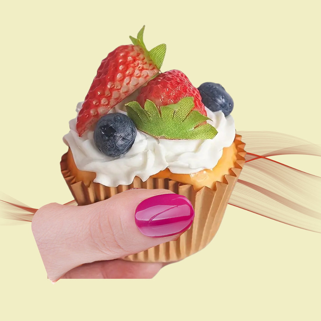 De Zoete Zes | Set van 6 decoratieve cakejes