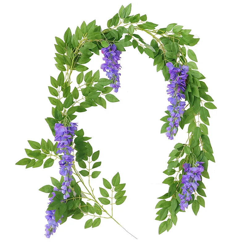Wisteria Dream | Blauw regen kunstguirlande