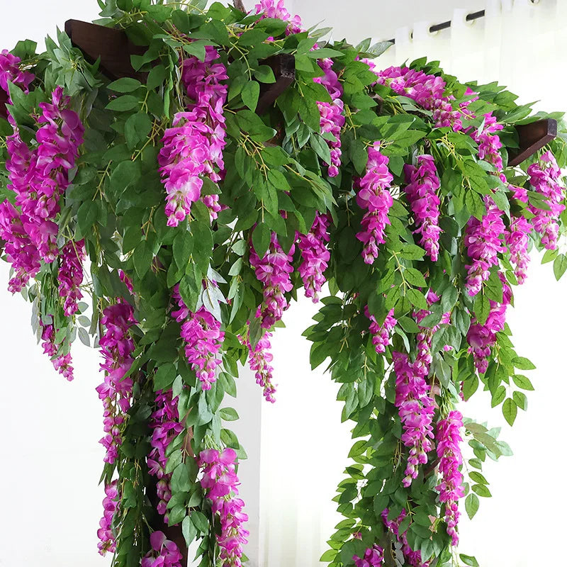 Wisteria Dream | Blauw regen kunstguirlande