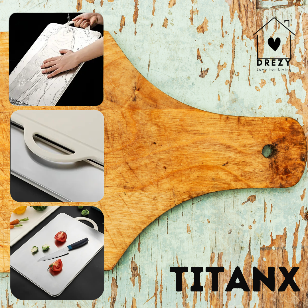 TitanX | De hygienische rvs snijplank