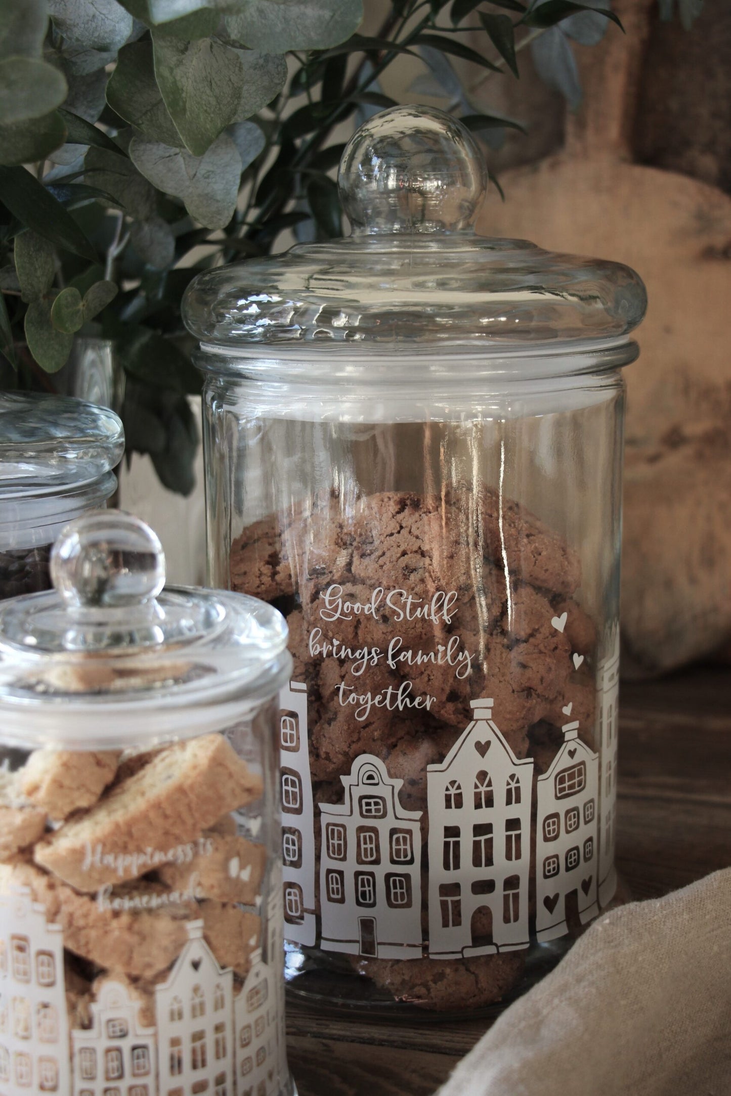 Goodie | Glazen voorraad pot
