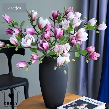 Magnolia | Luxe zijde takkenset 4 st.