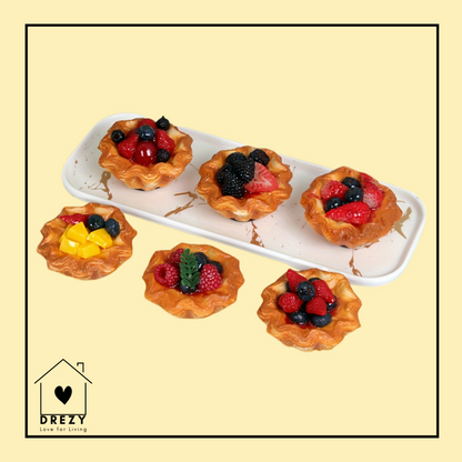 De Fruitige Zes | Decoratieve gebakjes