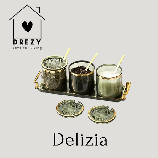 Delizia | Serveerschaaltjes met lepel