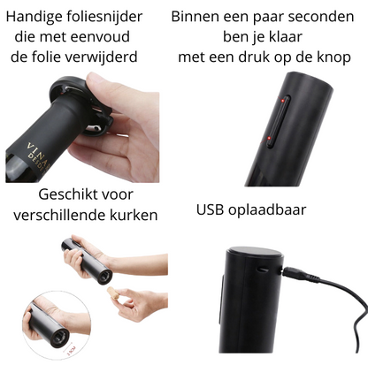 WineWiz | Elektrische wijnopener