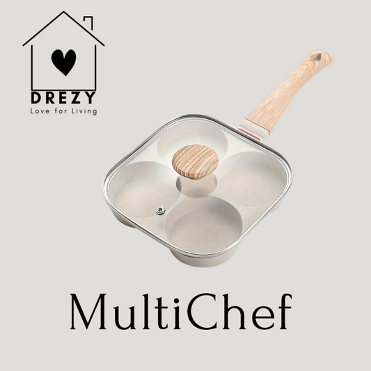 MultiChef Pan | 4 in 1 pan met deksel