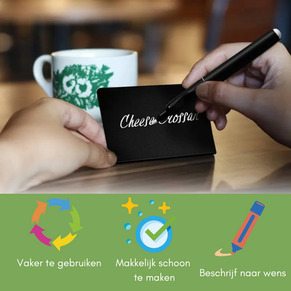 Tabbiez | Bordjes met markers