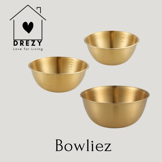 Bowliez | RVS schalen set