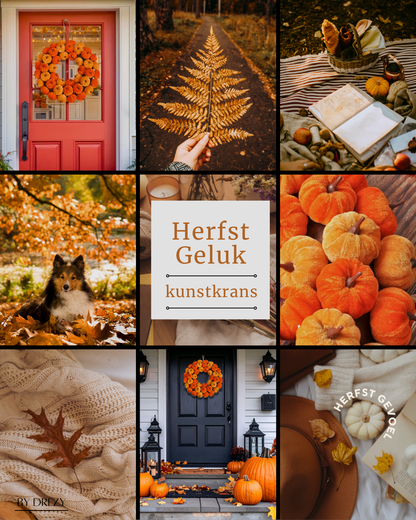 Herfst Geluk krans