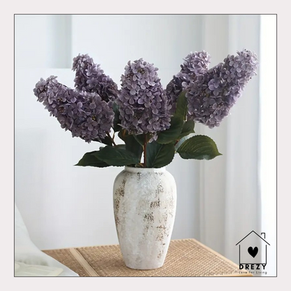 Lilou | Hortensia kunstbloem set van 3
