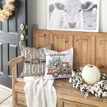 Sweet Cottage | Set van 4 kussenhoezen
