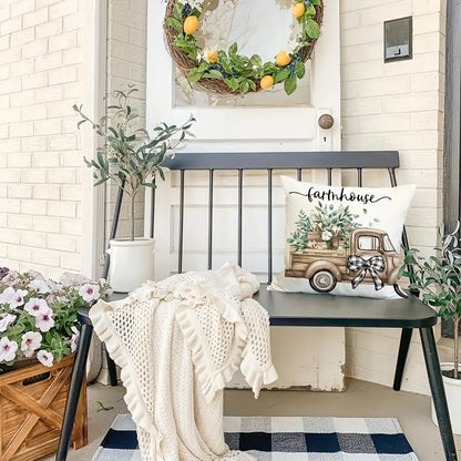 Sweet Cottage | Set van 4 kussenhoezen